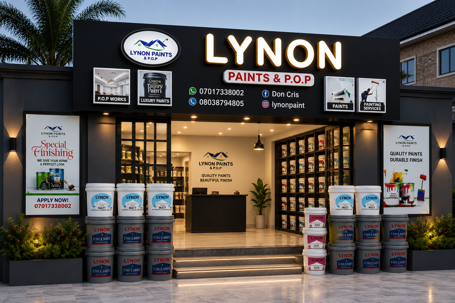 LYNON company entrance
